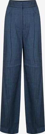 Veronica Beard Weite Anzughose mit Streifen Rimini