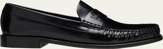 Tom Ford Mens Oliver Leather Penny Loafers