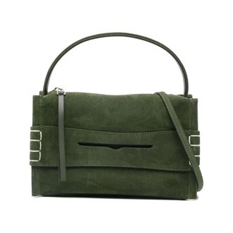 J.W.Anderson Handbags, female, Green, Size: ONE SIZE Small Loafer Bag