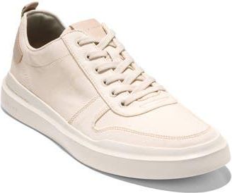 Cole Haan GrandPro Rally Canvas Court Sneaker in Birch Beige /Light Sesame at Nordstrom Rack, Size 10.5