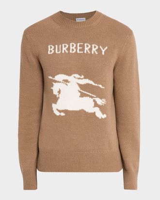 Burberry Men & apos;s EKD Knit Wool and Cashmere Crewneck Sweater