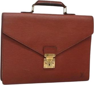 Louis Vuitton Pre-owned Handbags, female, Brown, Size: ONE SIZE Pre-owned Leather louis-vuitton-bags