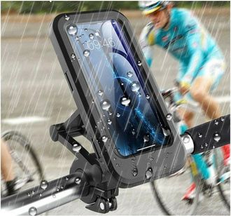 Trade Shop Trade Shop - Supporto Custodia Porta Cellulare Impermeabile Per Moto Bici Fino 6.7 Hl-69
