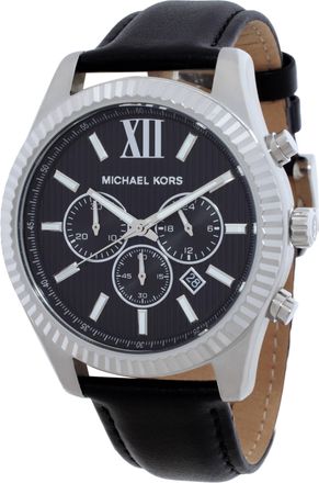 Michael Kors Lexington Chronograph Quartz Black Dial Mens Watch MK9256