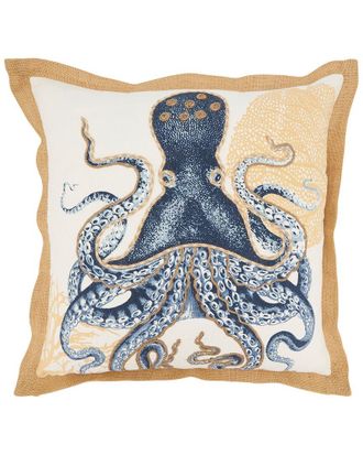 Saro Lifestyle Octopus Down-Filled Pillow