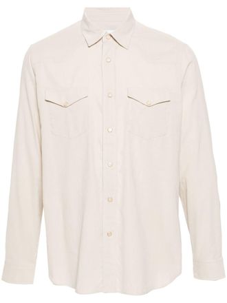 Lardini cotton shirt - Neutrals