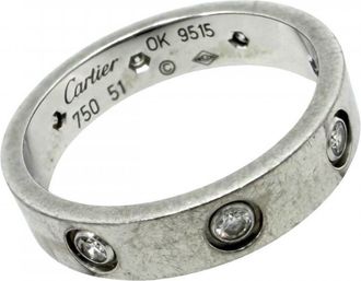 Cartier White Gold (18K) Band Ring (Pre-Owned)