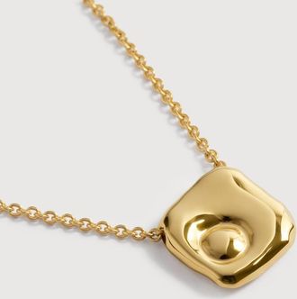 Monica Vinader Gold Amaia Chain Necklace