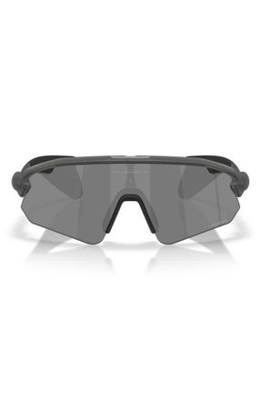 Oakley Stunt Devil Rectangle Sunglasses in Matte Grey Smoke /Prizm Black at Nordstrom