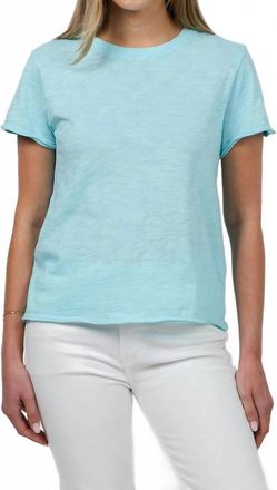 Elliott Lauren Silvie Short Sleeve Tee In Island