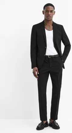 Lindbergh Mens Solid everyday suit Slim fit