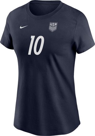 Nike Christian Pulisic Team USA Nike Womens Soccer T-Shirt in Blue | W11942P379USCP-NVY