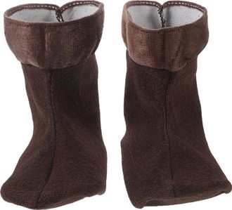 Generic GALPADA MenS Thermal Rain Boot Socks Liner Thick Warm Cotton Fleece Boot Liners Low to Mid-Calf Size L (Uk 9-10) Winter Cold Protection Insert for Wor