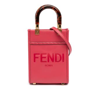 Fendi Pre-owned Fendi Mini Leather Sunshine Shopper Tote 8BS051 ABVL 228-8210