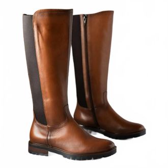 Eric Michael Womens Riley Tall Boot In Cognac