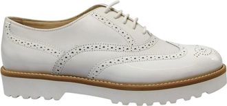 Hogan FR Wils Vern Bianca - Dames - Veterschoenen - Wit - 38 EU - Schoenen