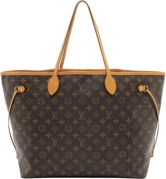 Louis Vuitton Brown Monogram Canvas Neverfull Gm (Authentic Pre-Loved)