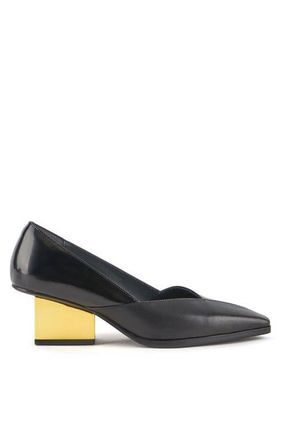 United Nude Layer Raila Pump in Black + Gold at Nordstrom, Size 40