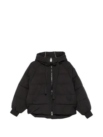 Pinko Dicentra Imbottito Tela Quilted Hooded Down Jacket