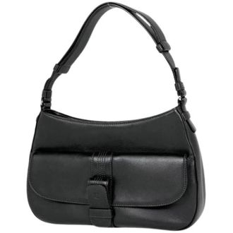 Loewe Pre-owned Shoulder Bags, female, Black, Size: ONE SIZE Pre-owned Shoulder Bag