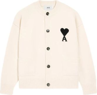Ami Ami De Coeur Wool Cardigan