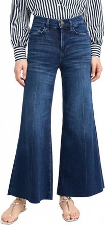 Frame Denim Le Palazzo Crop Jean In Calvin