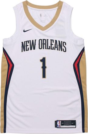 Nike NBA SW Fan Edition 20 Season New Orleans Pelicans Zion 1 Jersey White CW3601-107