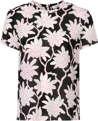 Valentino Garavani Floral-Print T-Shirt