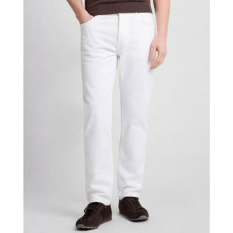 Onia Linen Denim 5 Pocket Pant in White at Nordstrom, Size 32
