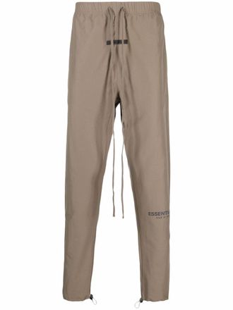 Fear of God Trainingsbroek met logoprint - Groen