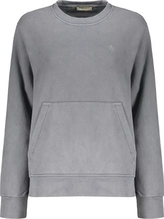 Herno Felpa con logo ricamato - Grigio