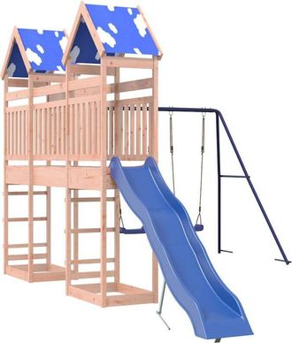 vidaXL Parque Infantil De Exterior Madera Maciza Douglas3156935 Vidaxl