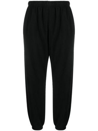 Dsquared2 logo-print cotton track trousers - women - Cotton/Cotton - M - Black
