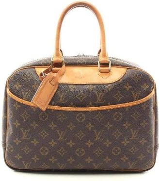 Louis Vuitton Pre-owned Handbags, female, Brown, Size: ONE SIZE Pre-owned Canvas handbags