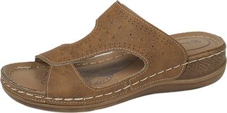 Generic Woman Flip Flops Size 6 Ladies Steel Toe Cap Trainers Black Shoe Woman Size 4 Flat Feet Arch Support Slippers Shoes for Flat Feet Flip Flops Green Wid