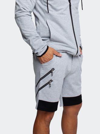 Maceoo Short 2zippers Grey