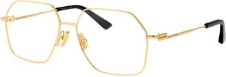 Bottega Veneta Optical Glasses - Dames - Brillen - Geel - 55 MM - Accessoires