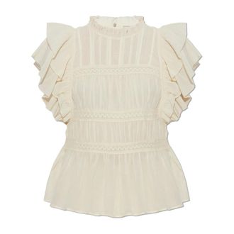 AllSaints Donna, Camicette, Beige, M, new