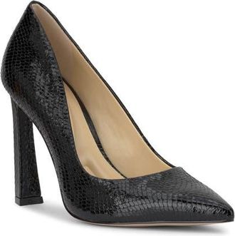 Jessica Simpson Omissia Pointed Toe Pump in Black at Nordstrom, Size 9.5