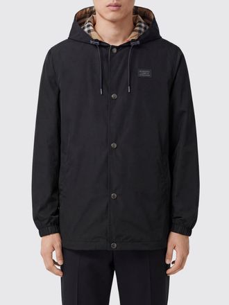 Burberry Giacca reversibile con cappuccio in tessuto tecnico