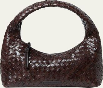 Loeffler Randall Mercer Mini Woven Leather Shoulder Bag