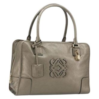 Loewe Borsa Pre-owned - - Pre-owned - Donna - Grigio - ONE SIZE