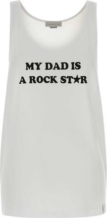 Stella McCartney White Scoop Neck Top