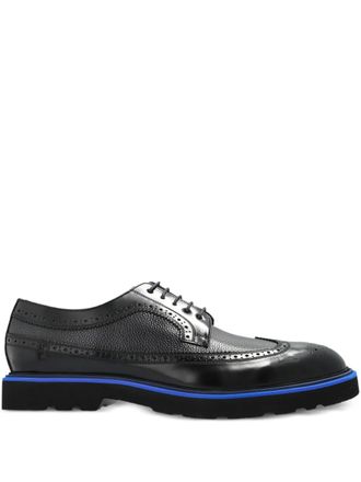 Paul Smith leather derby shoes - Black