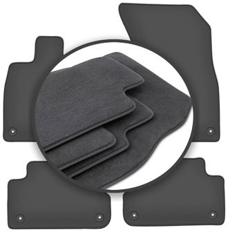 OEM Alfombrillas Premium Para Audi Q5 Ii Fy / F5 Suv (2017-)