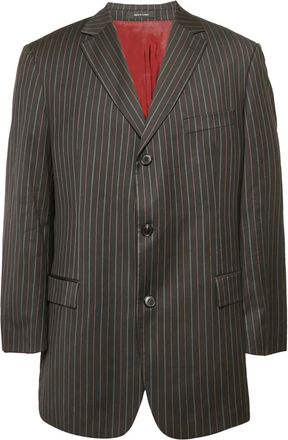 BOSS Blazer gessato - Nero