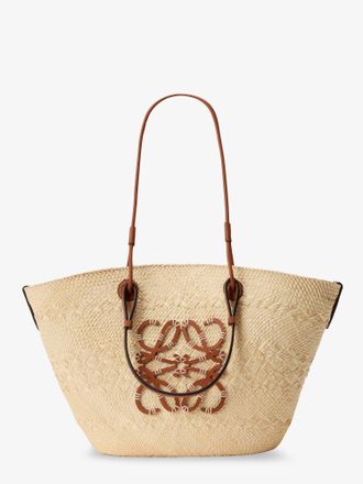 Loewe Borsa a spalla Paulas Ibiza in pelle e palma iraca - LOEWE - gender_Woman