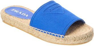 Prada Dnu Pack Prada Logo Jute Slide