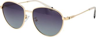 Polaroid Gouden RVS Zonnebril