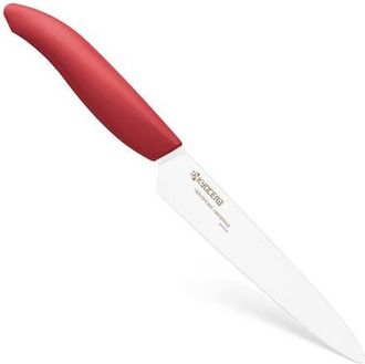 Kyocera Revolution Ceramic 5 Inch Micro Serrated Tomato Knife, Red at Nordstrom